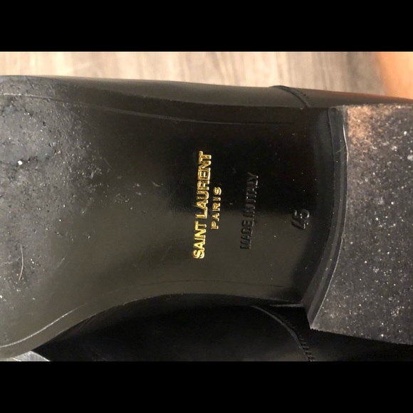 Saint Laurent Blake derby silver black - Picture 8 of 8